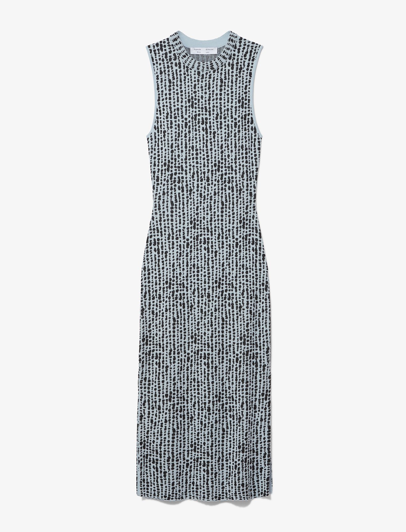 Dot Jacquard Knit Dress #4