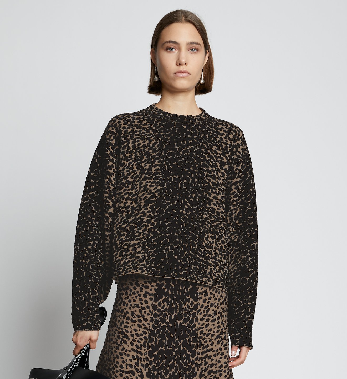 Dot Jacquard Sweater