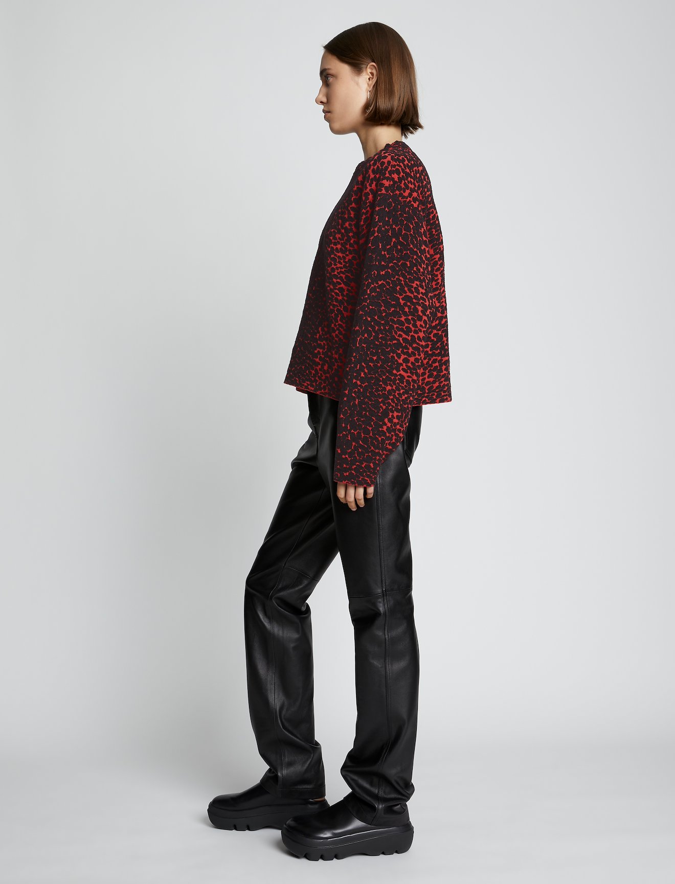 Dot Jacquard Sweater #2