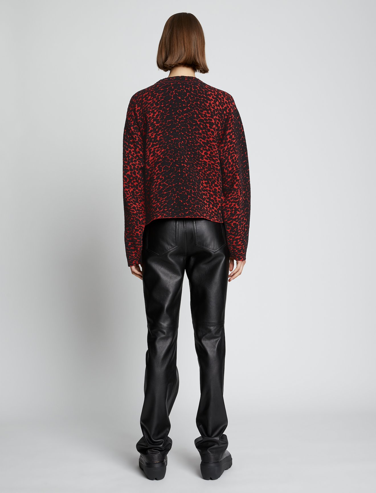 Dot Jacquard Sweater #3