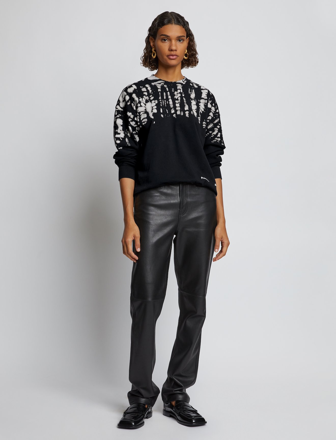 Dotted Tie Dye Sweatshirt #1