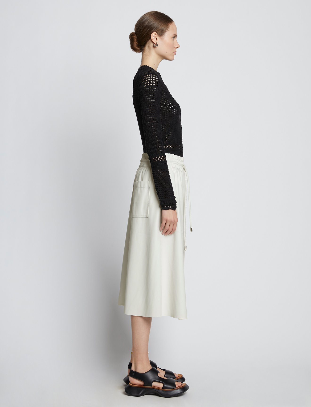 Faux Leather Skirt #1