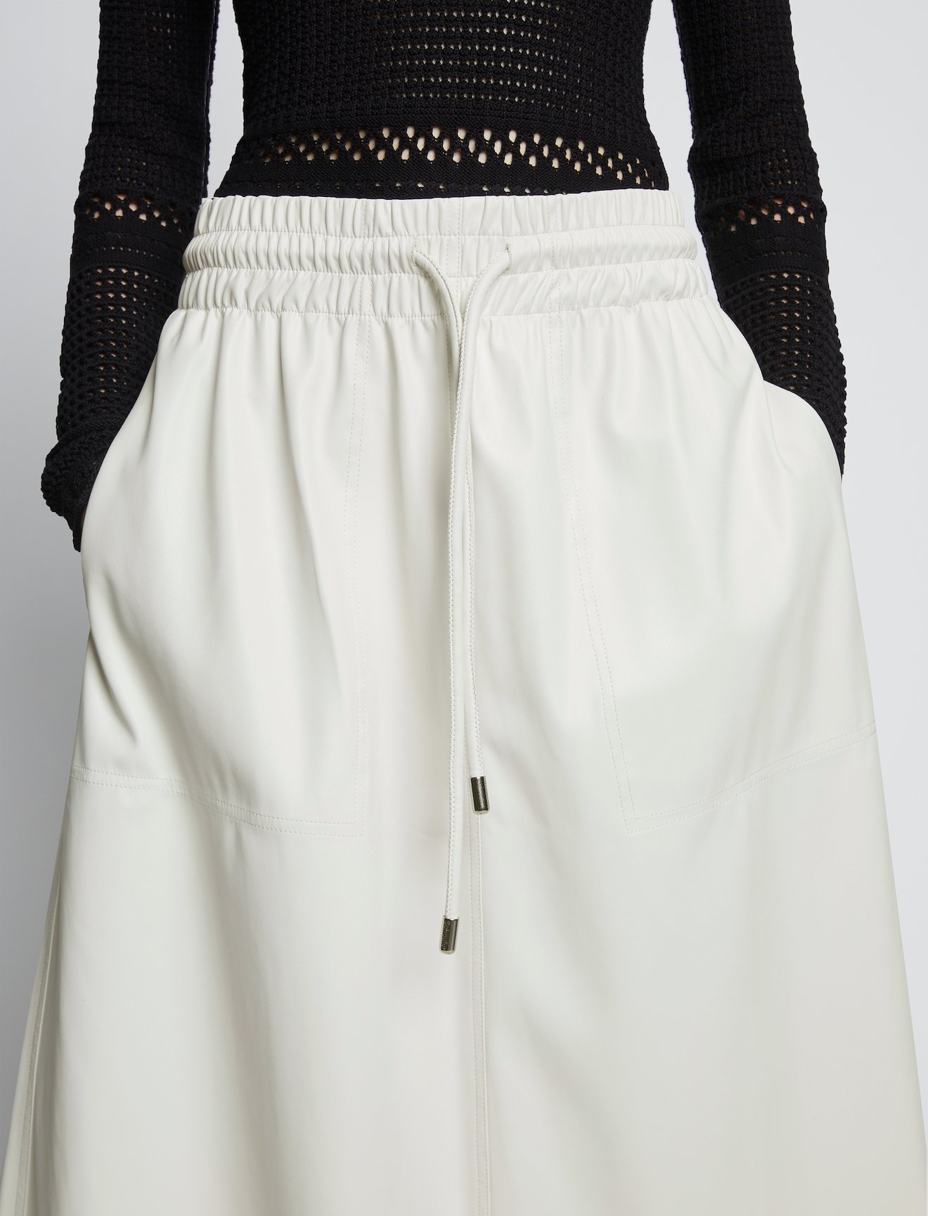 Faux Leather Skirt #3