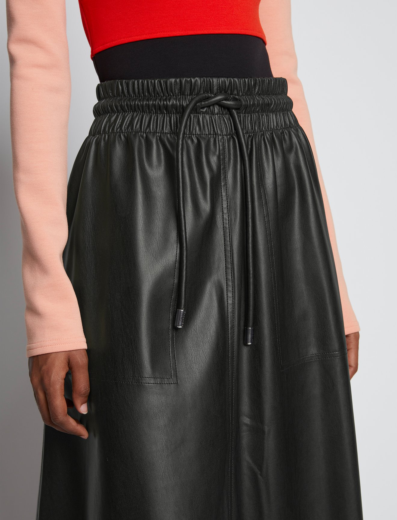 Faux Leather Skirt #3