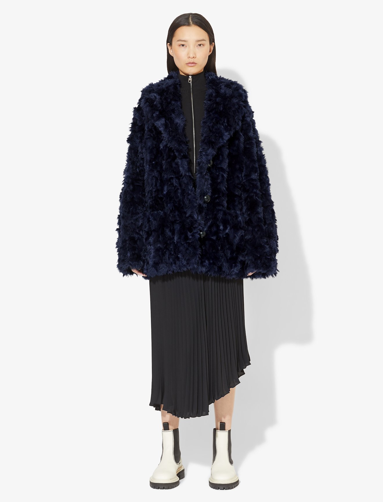 Faux Shearling Coat #2