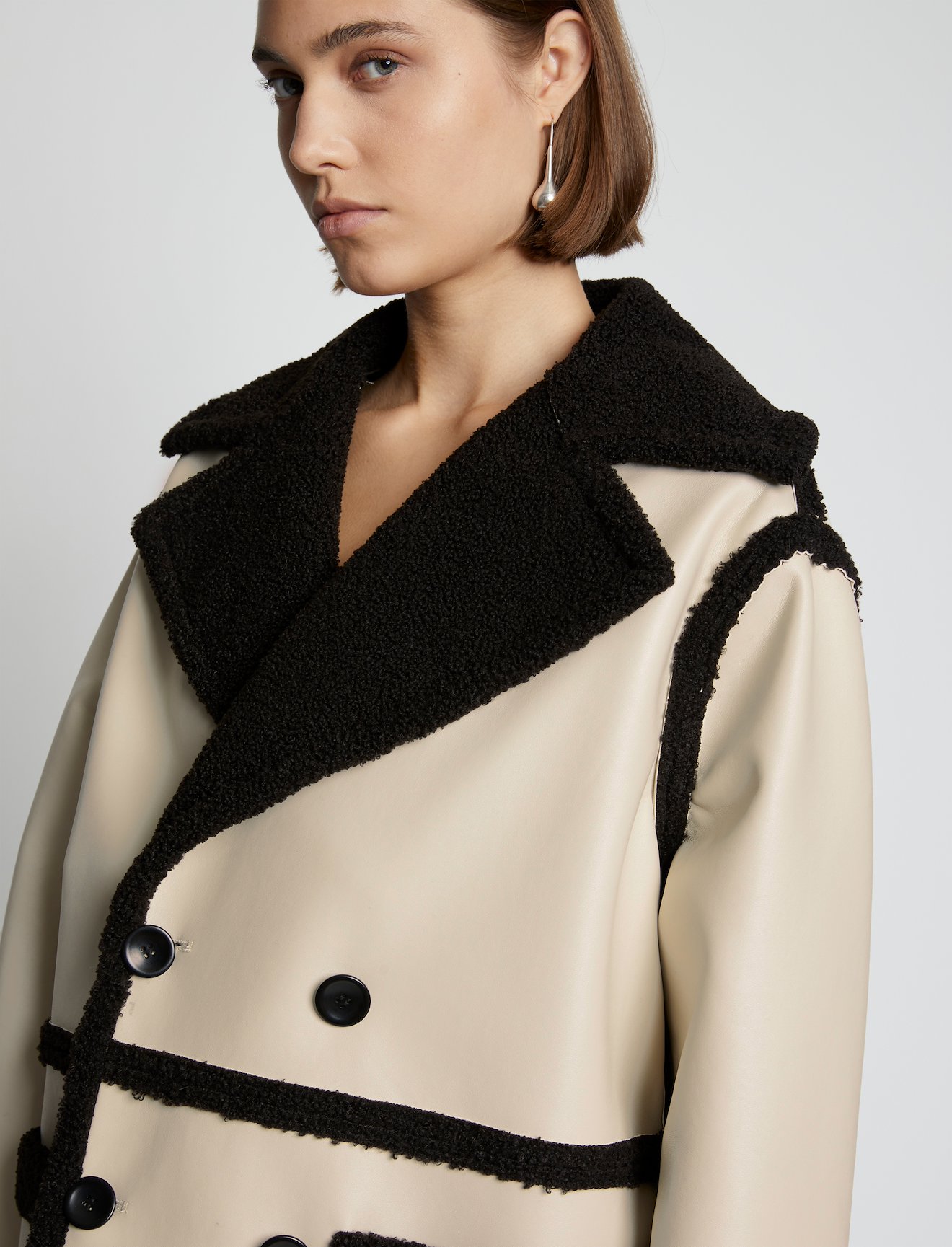 Faux Sherpa Coat #3