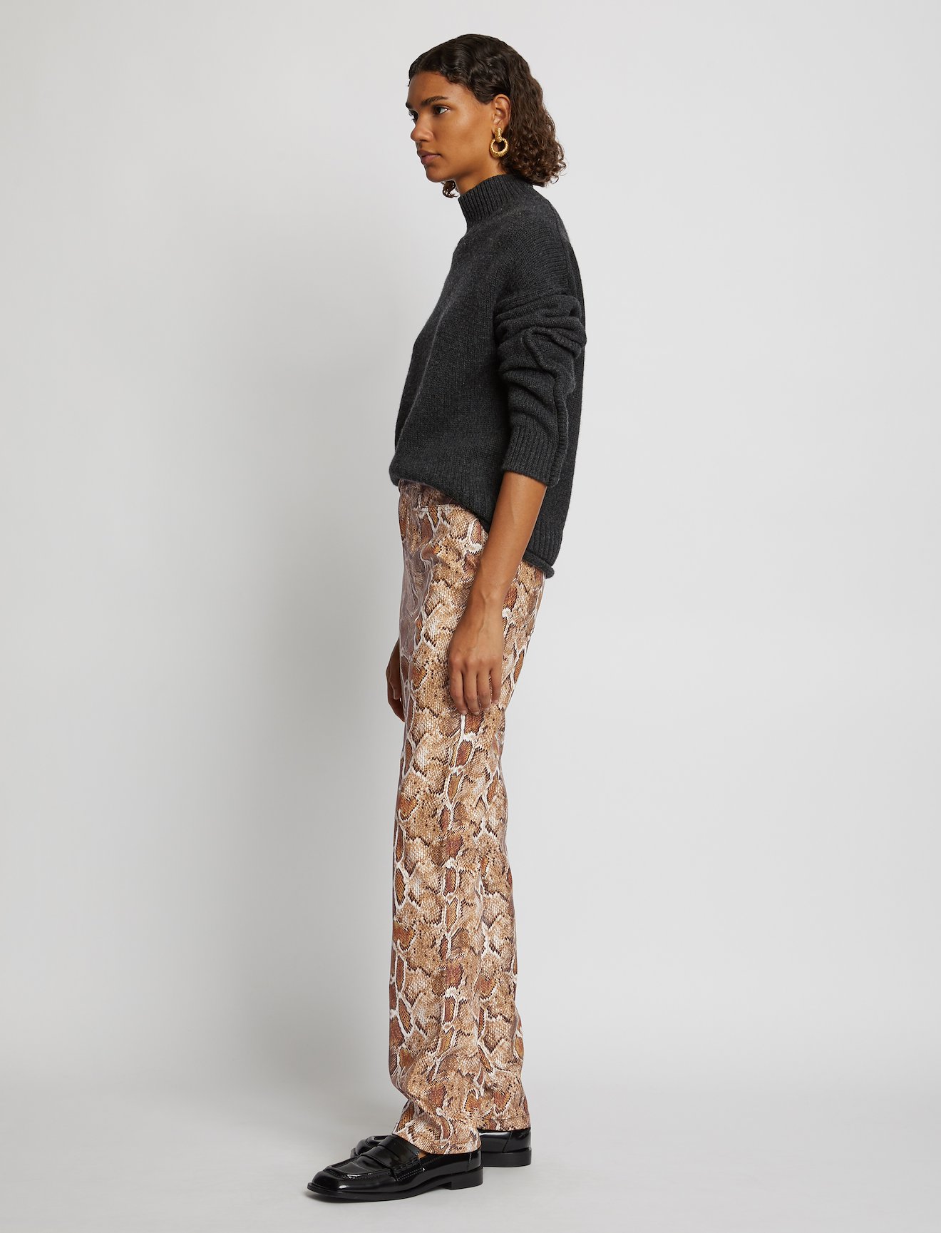 Faux Snakeskin Pants #1