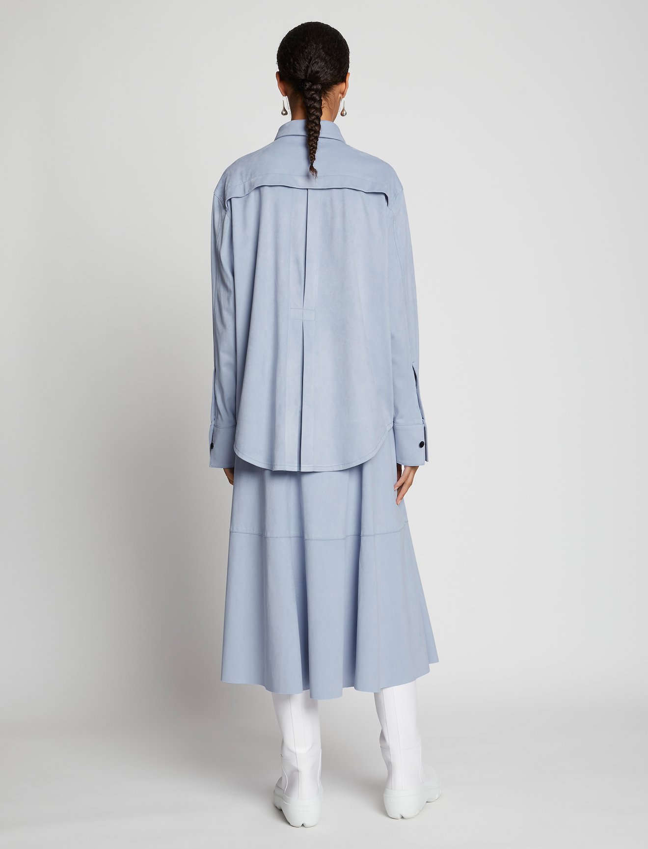 Faux Suede Shirt #3