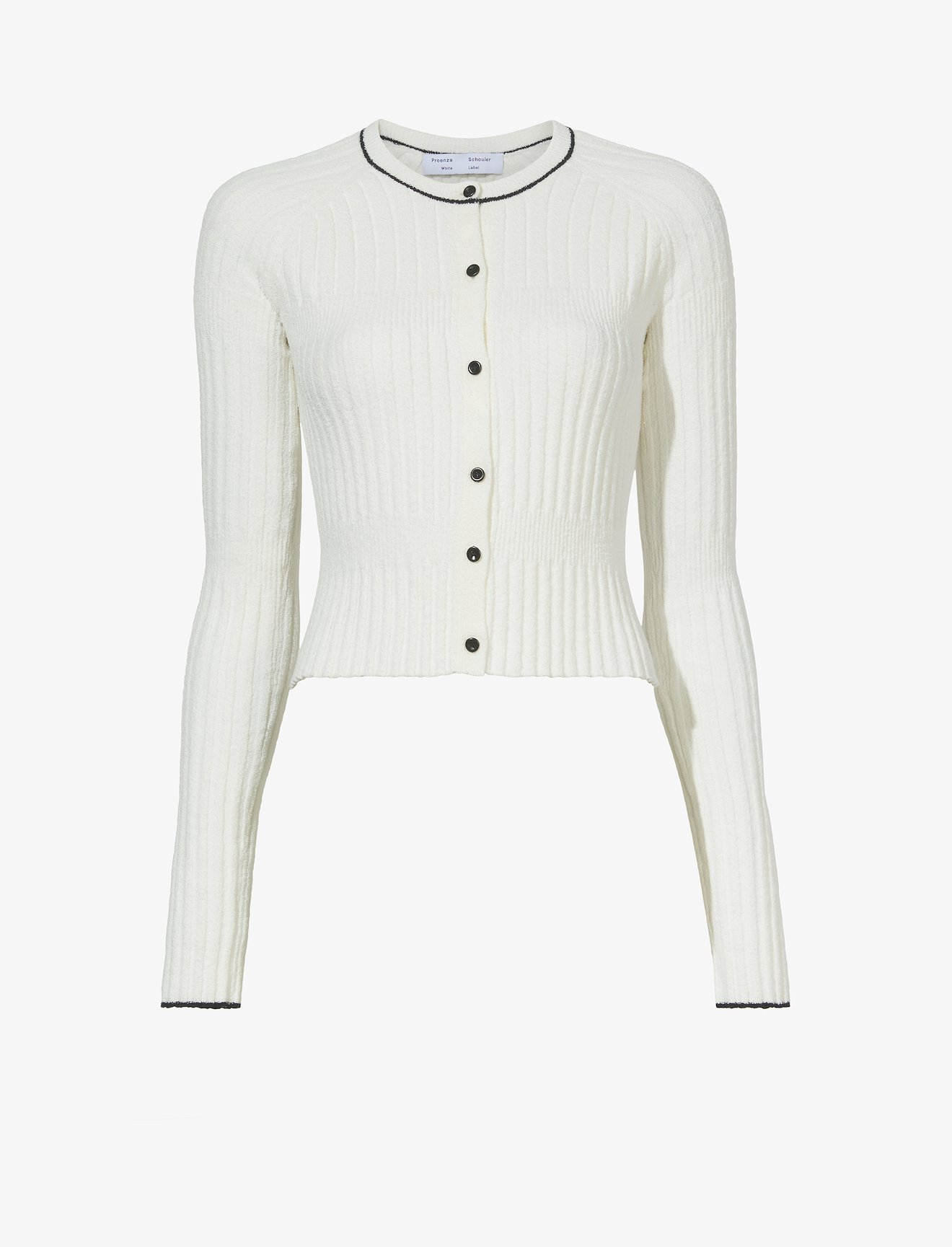Fine Boucle Cropped Cardigan #5