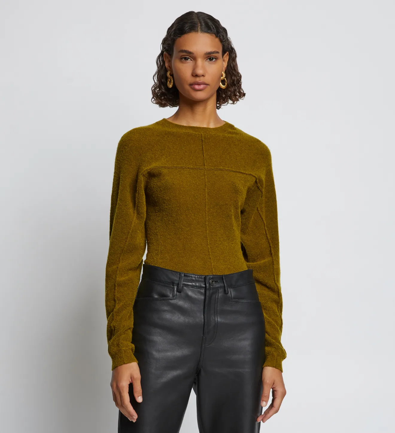 boucle sweater