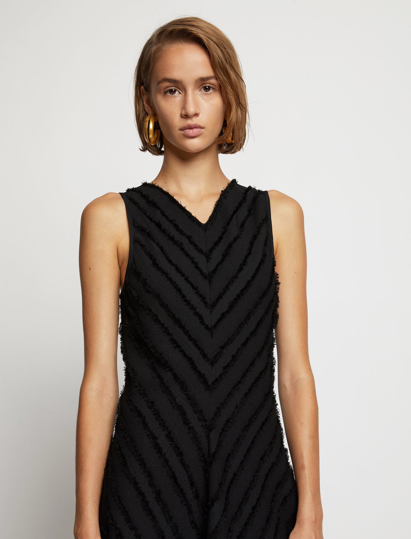 Fringe Fil Coupé Dress #3