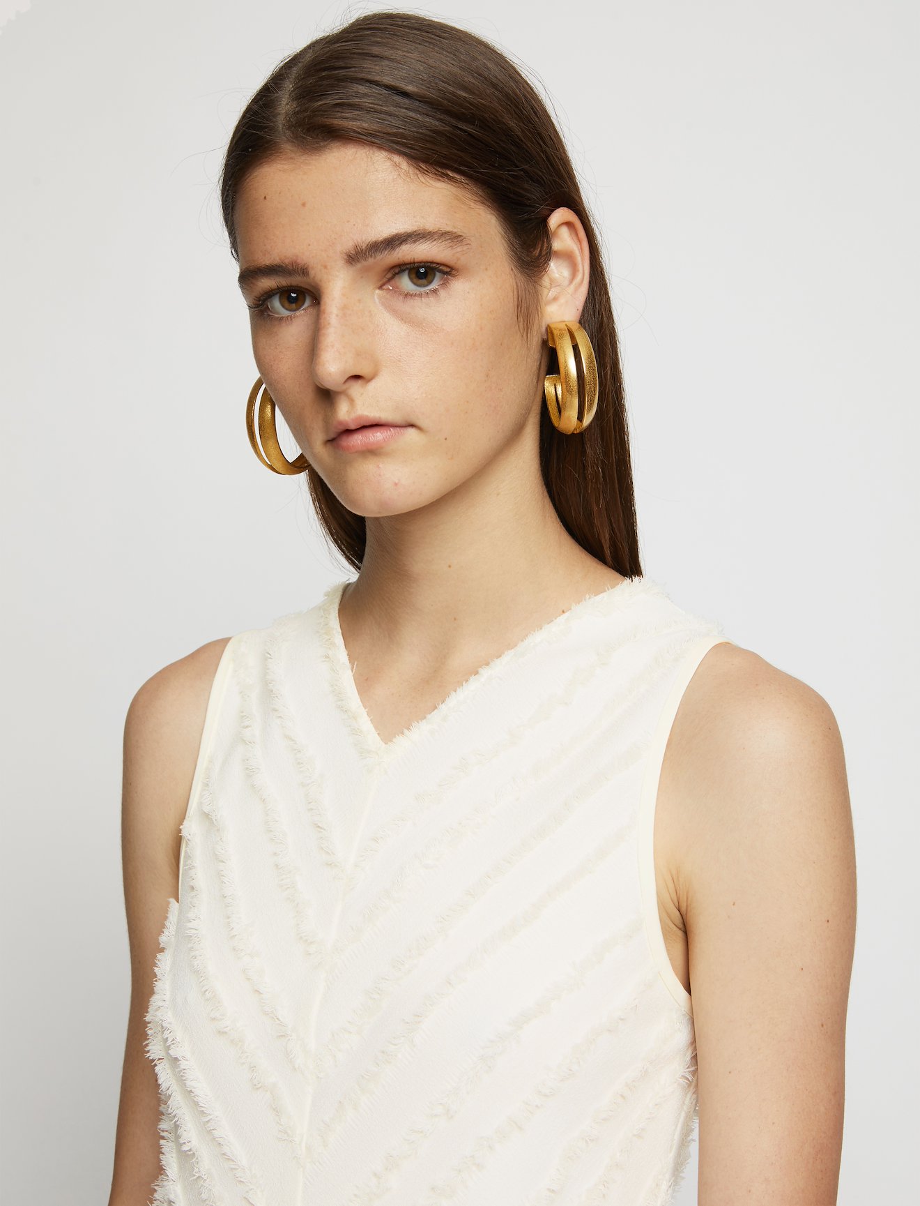 Fringe Fil Coupé Dress #3