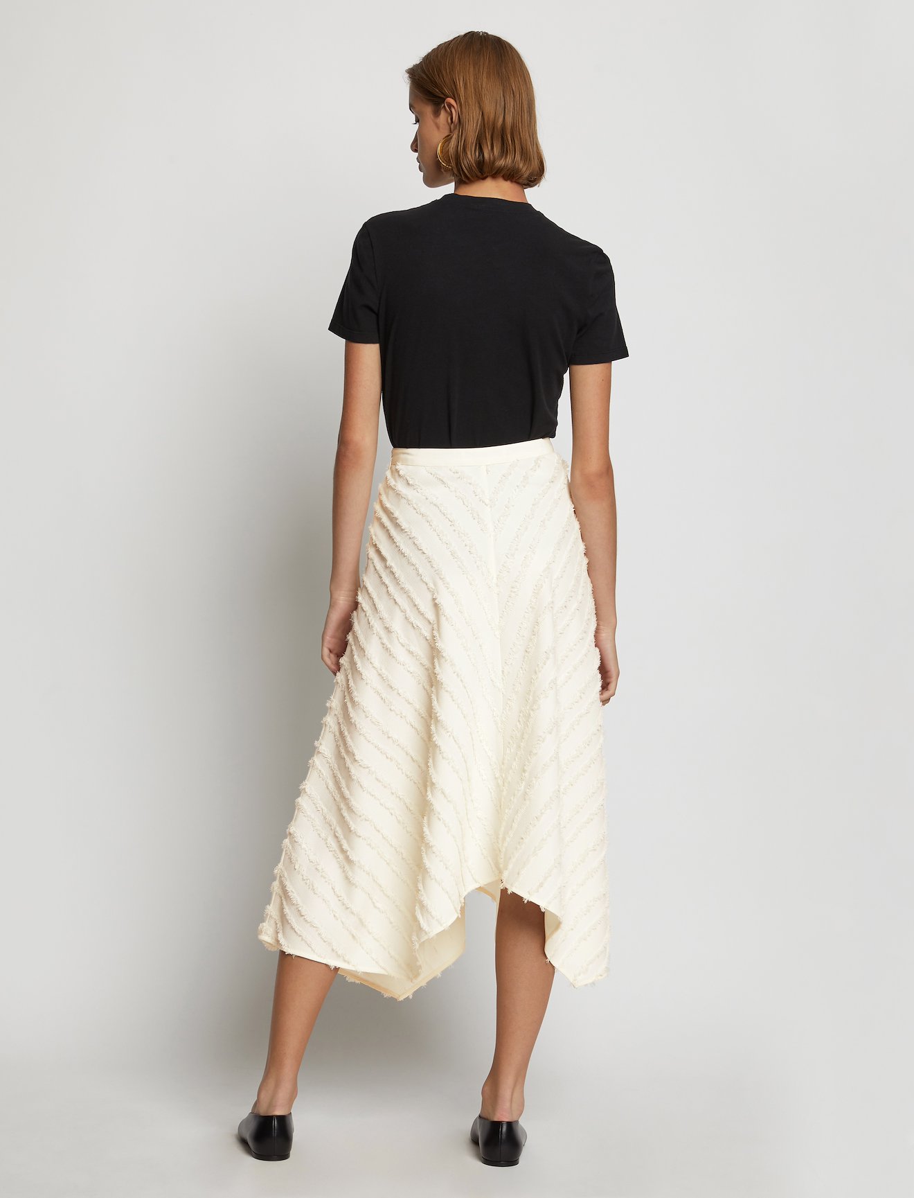 Fringe Fil Coupé Skirt #2