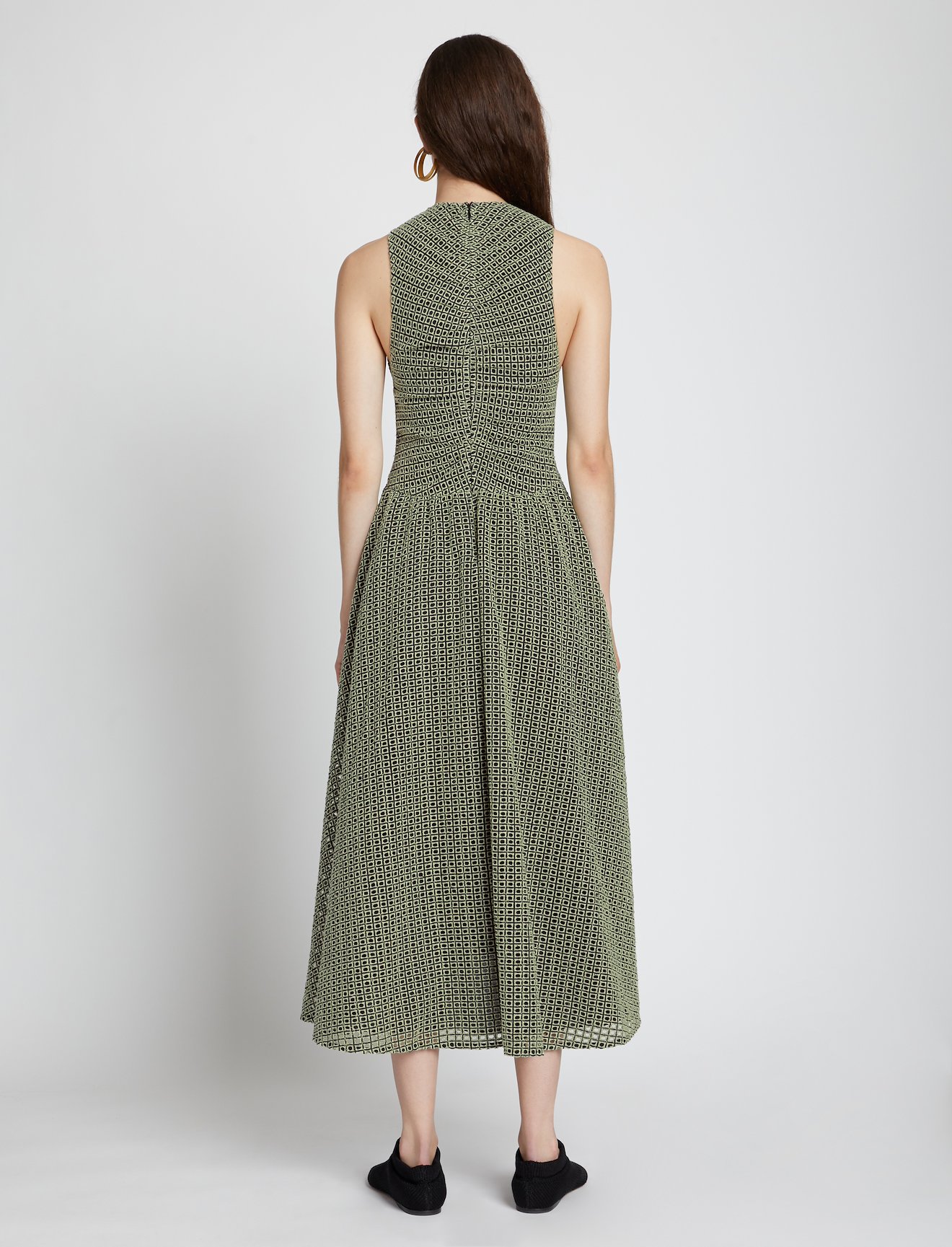 Geo Broderie Anglaise Dress #2