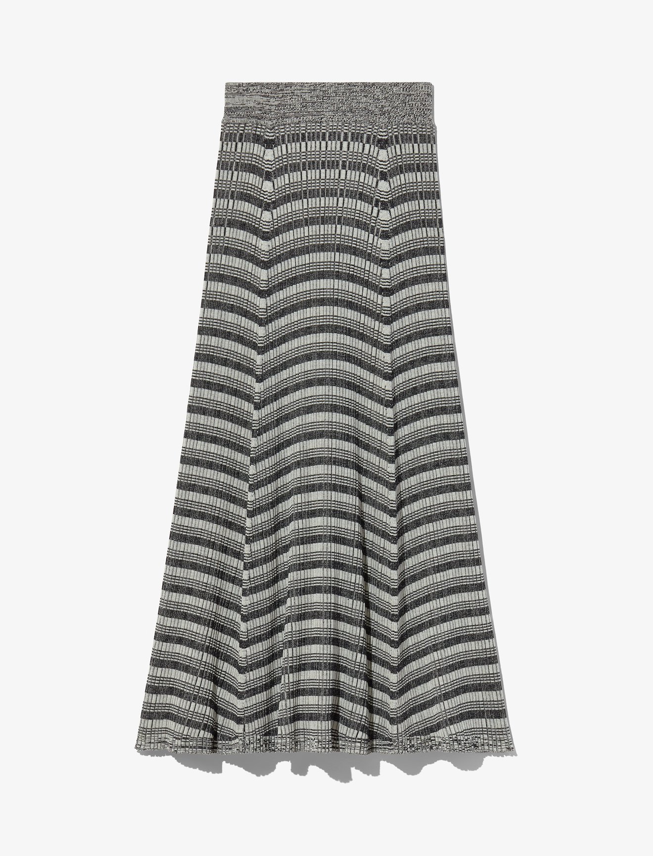 Geo Rib Knit Skirt #4
