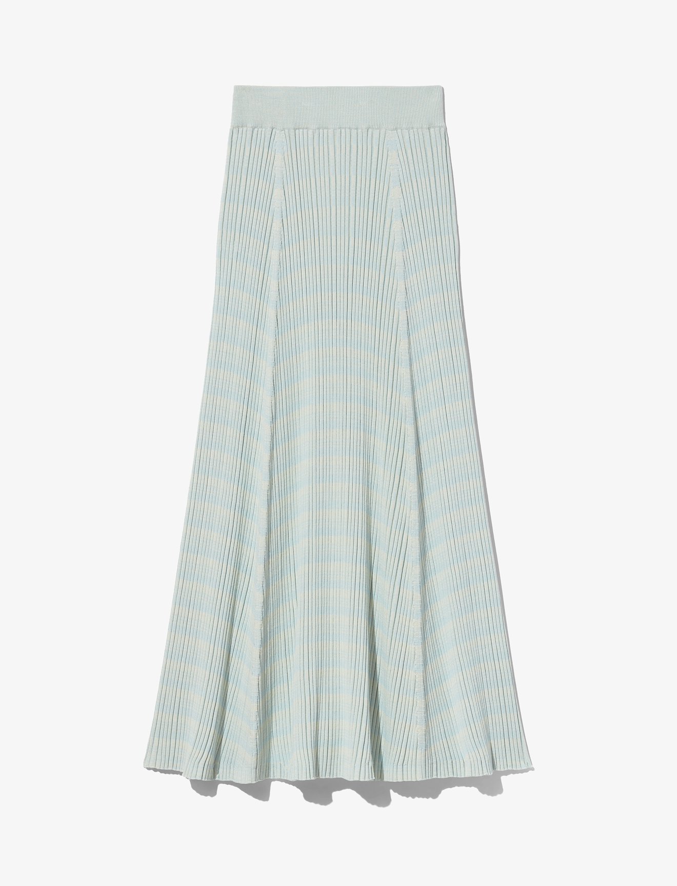 Geo Rib Knit Skirt #4