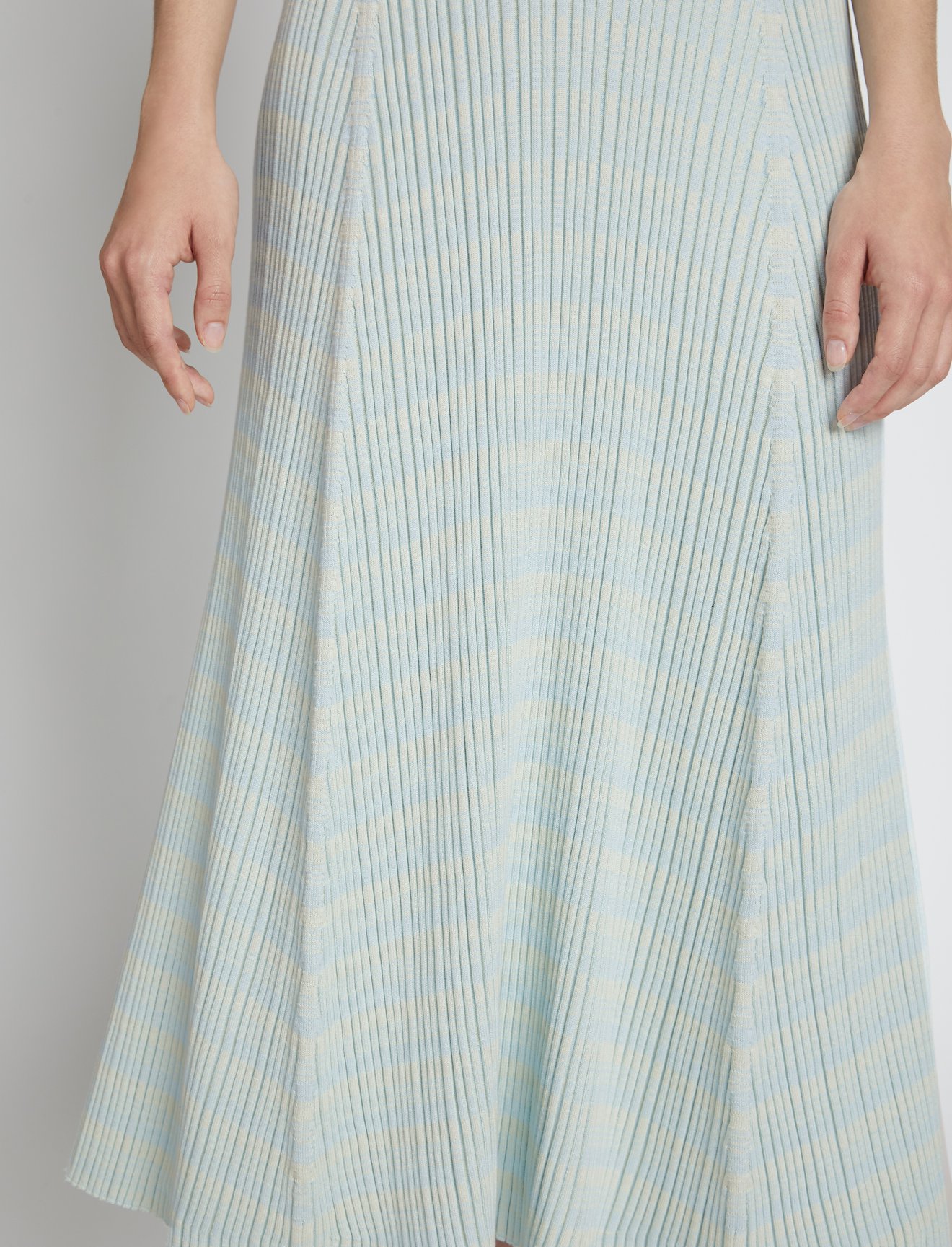 Geo Rib Knit Skirt #3