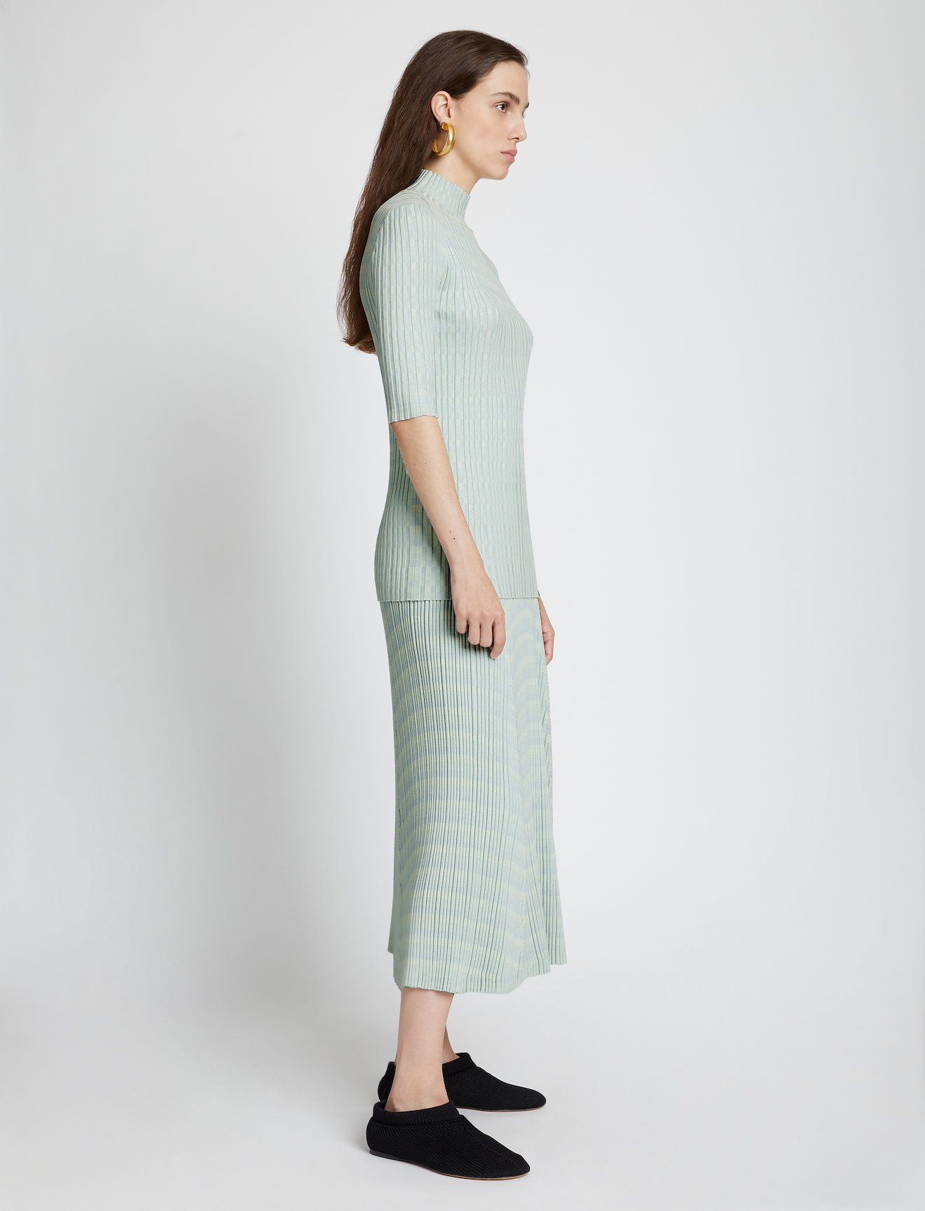 Geo Rib Knit Top #2