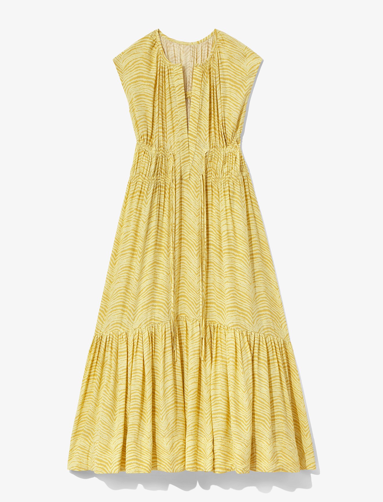 Geometric Zebra Sleeveless Dress #4