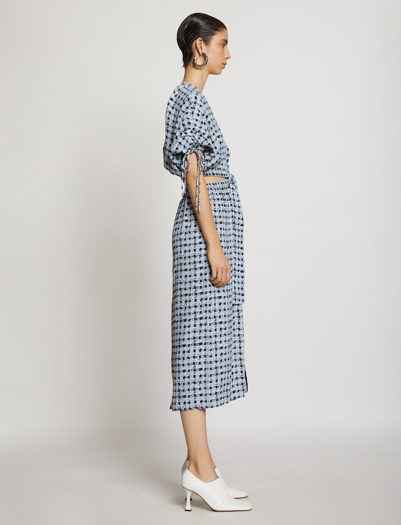 Gingham Cut Out Dress #1