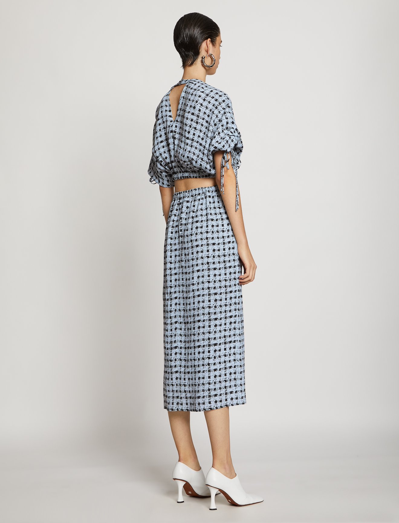 Gingham Cut Out Dress #2