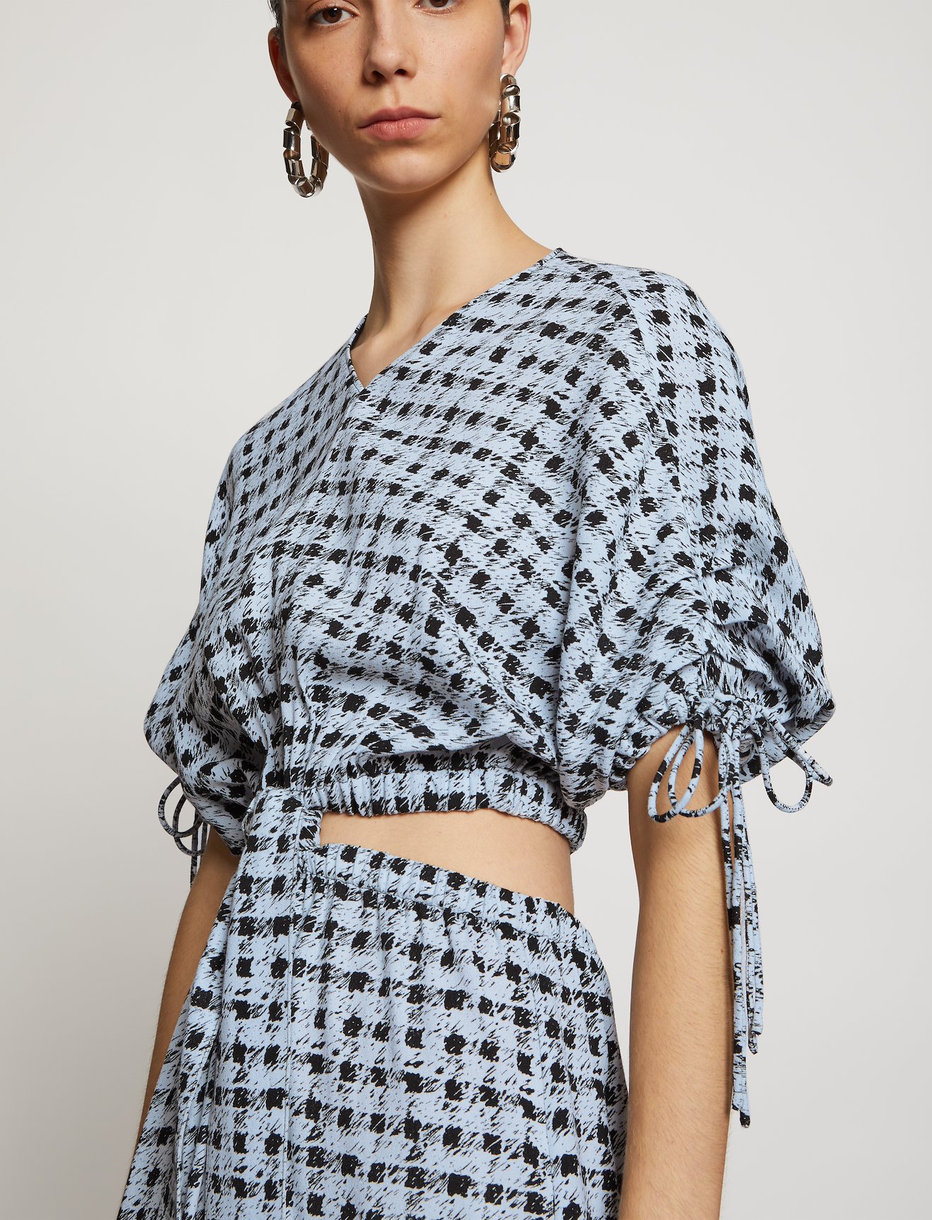 Gingham Cut Out Dress #3