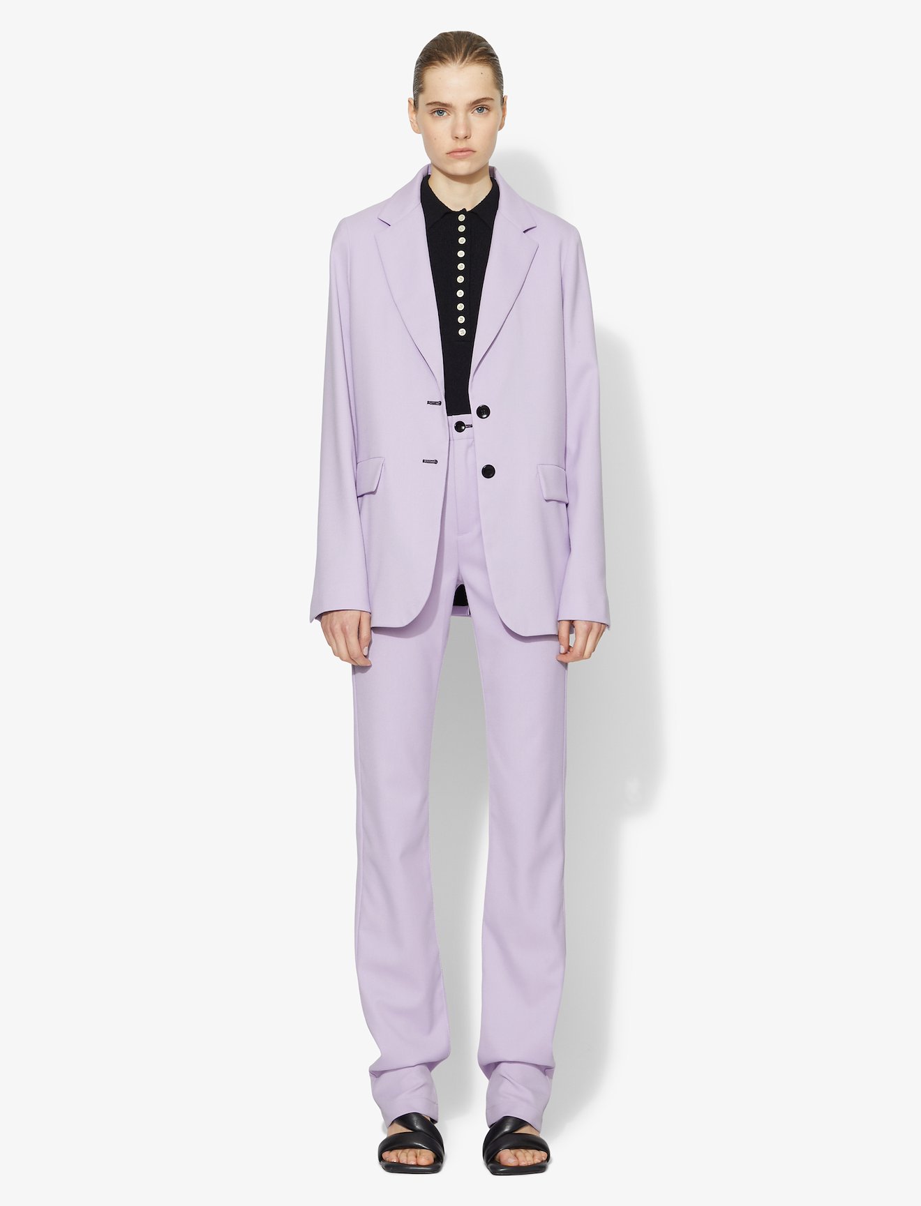 High Waisted Suiting Skinny Pants #1