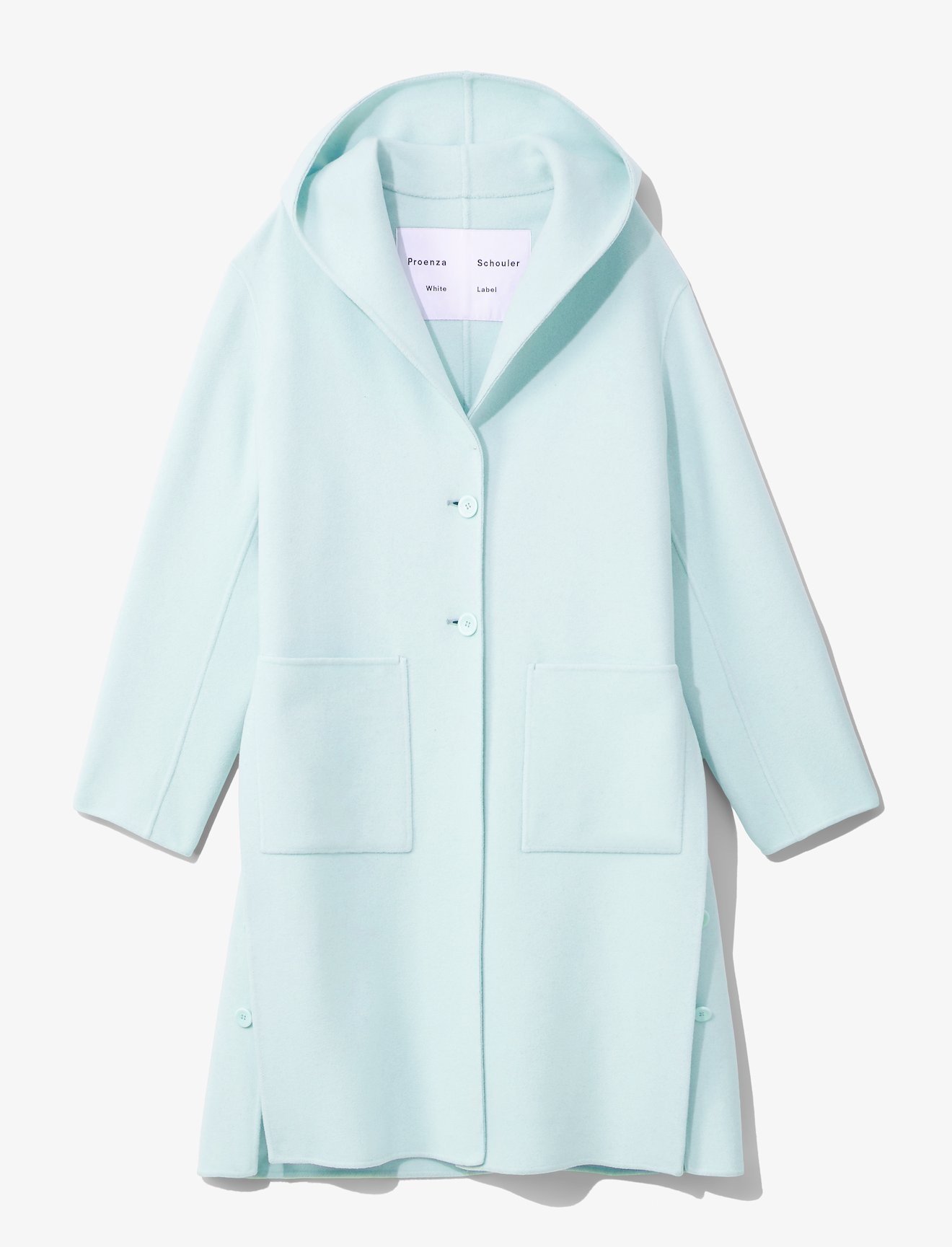 Hooded Doubleface Coat #4