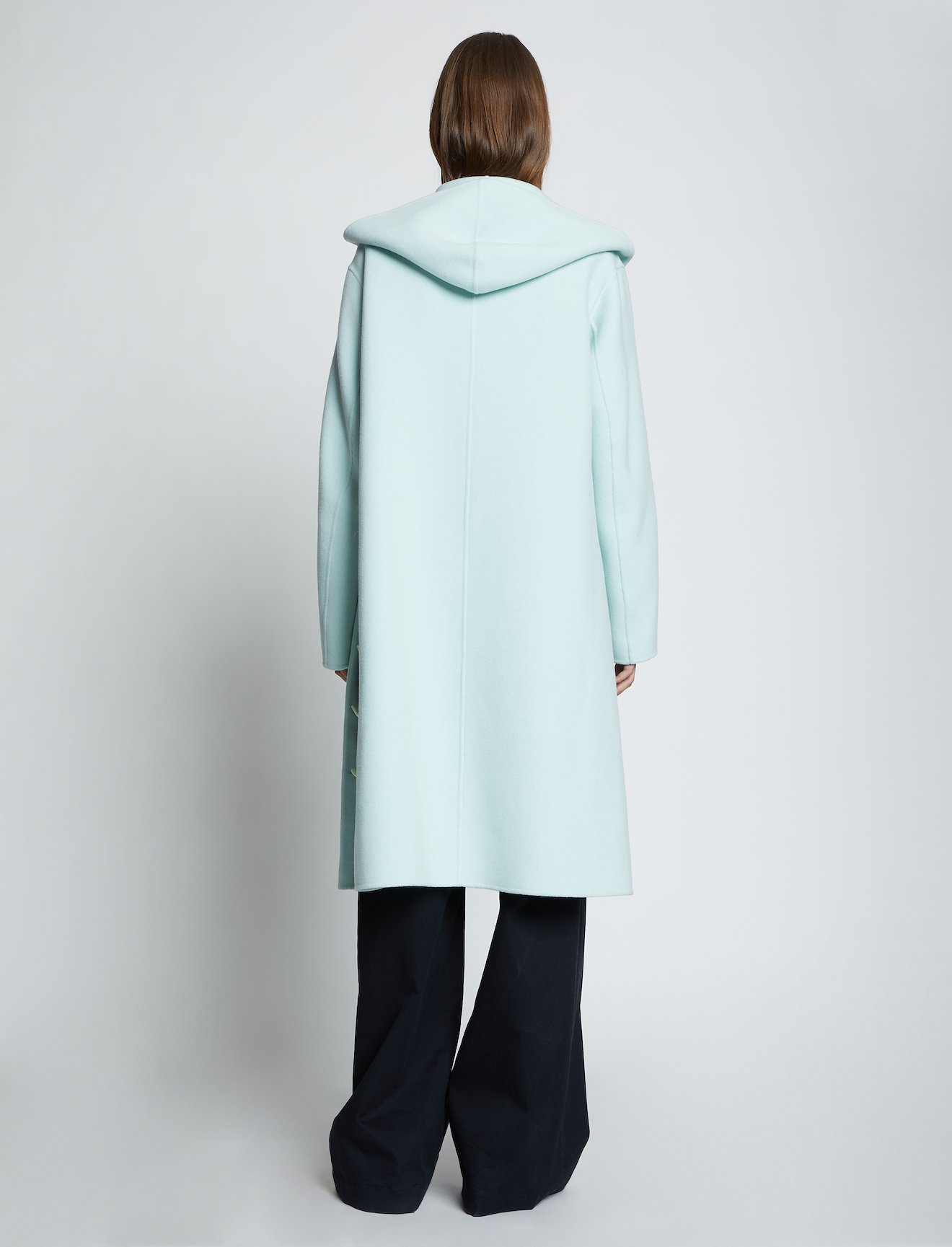 Hooded Doubleface Coat #2