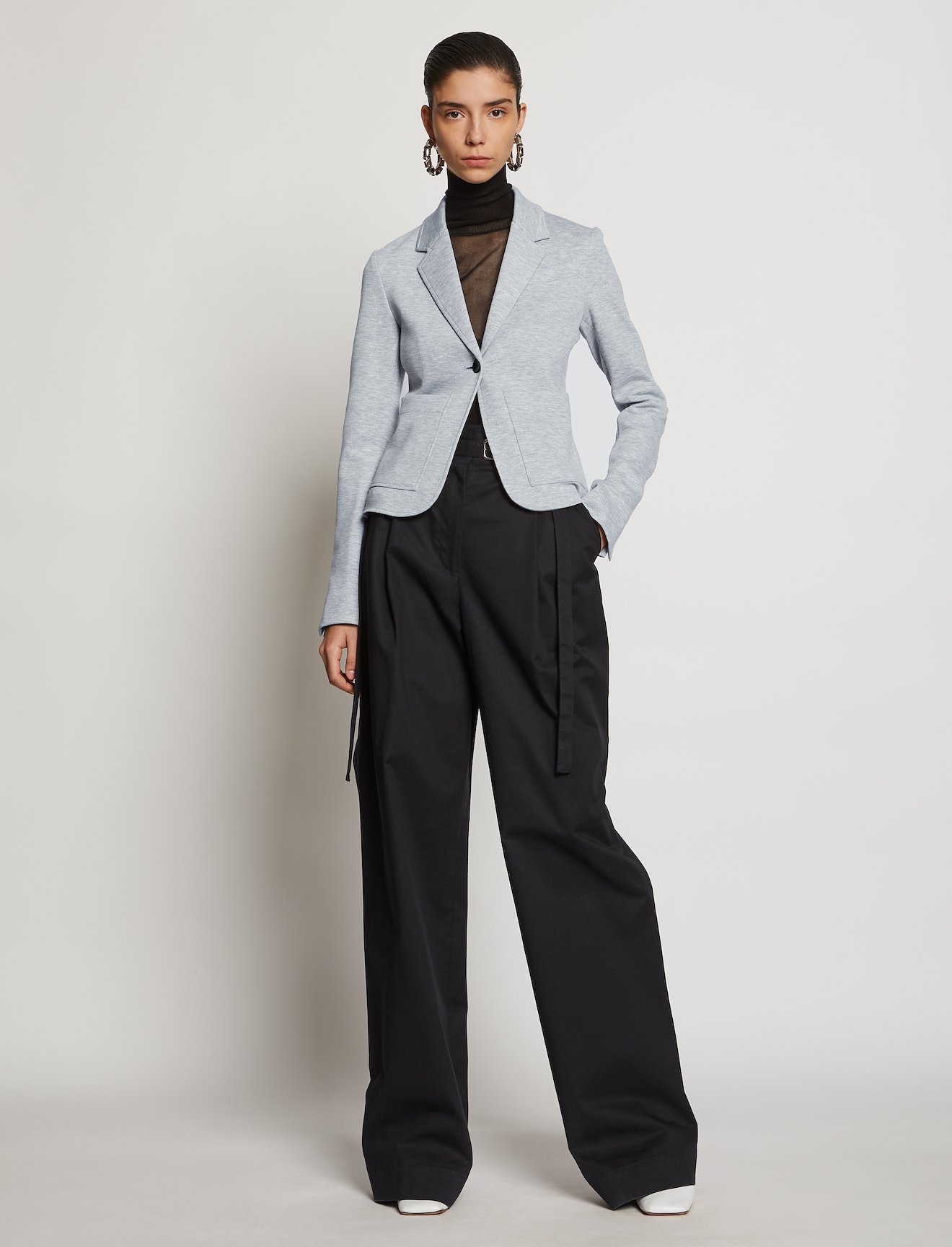 Jersey Suiting Blazer #1