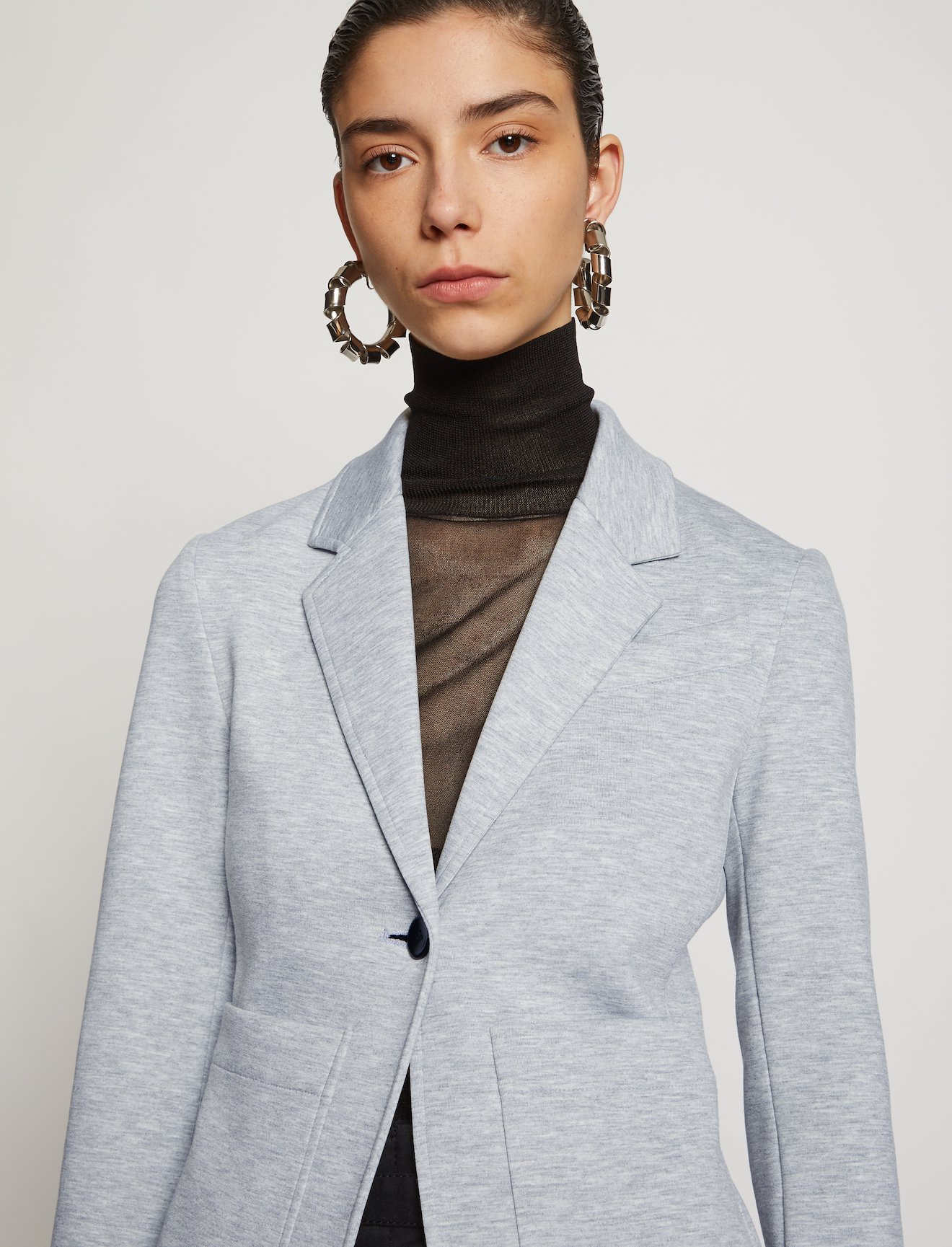 Jersey Suiting Blazer #4