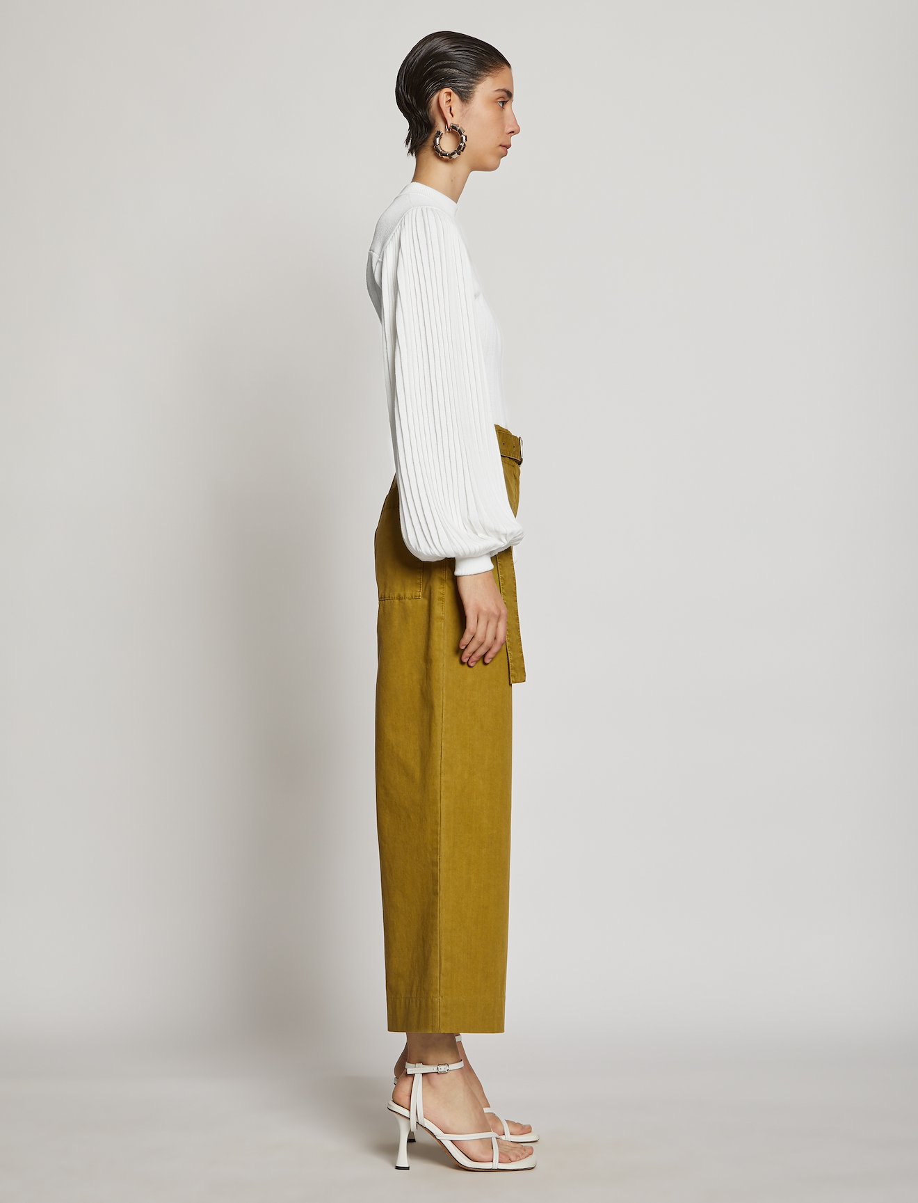 Knife Pleated Knit Top #2