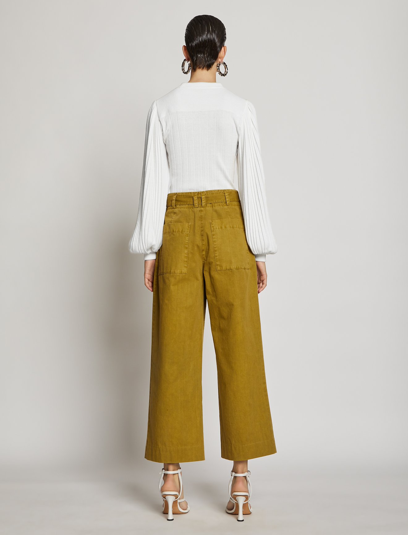 Knife Pleated Knit Top #3