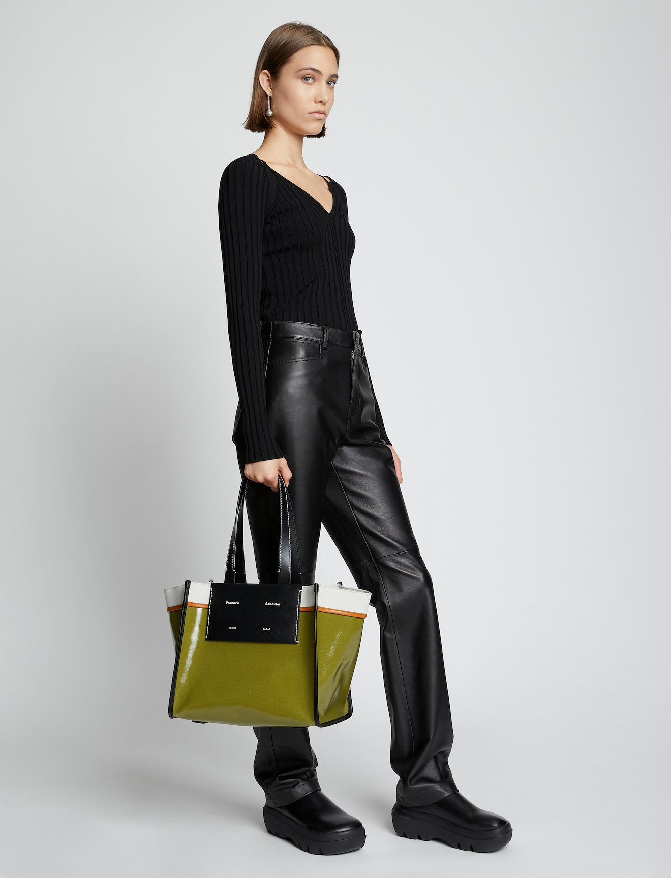 Large Morris Coated Canvas Tote #3