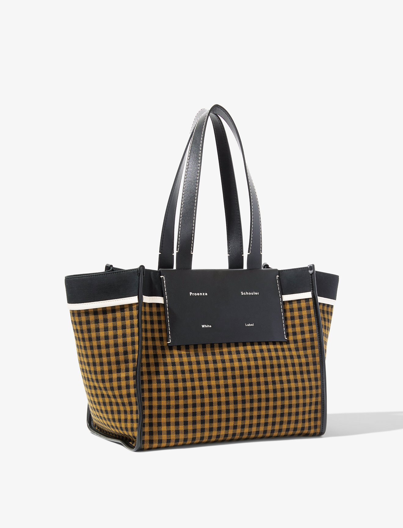 Large Morris Gingham Tote #1