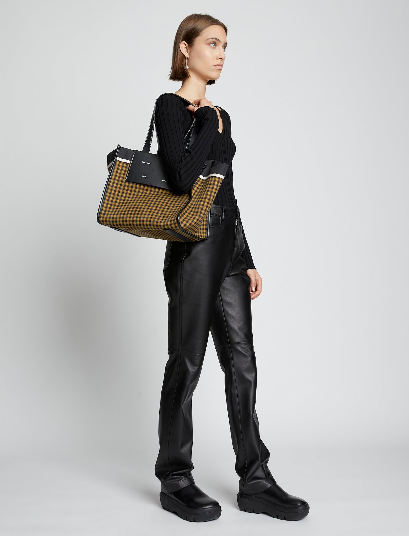 Large Morris Gingham Tote #2