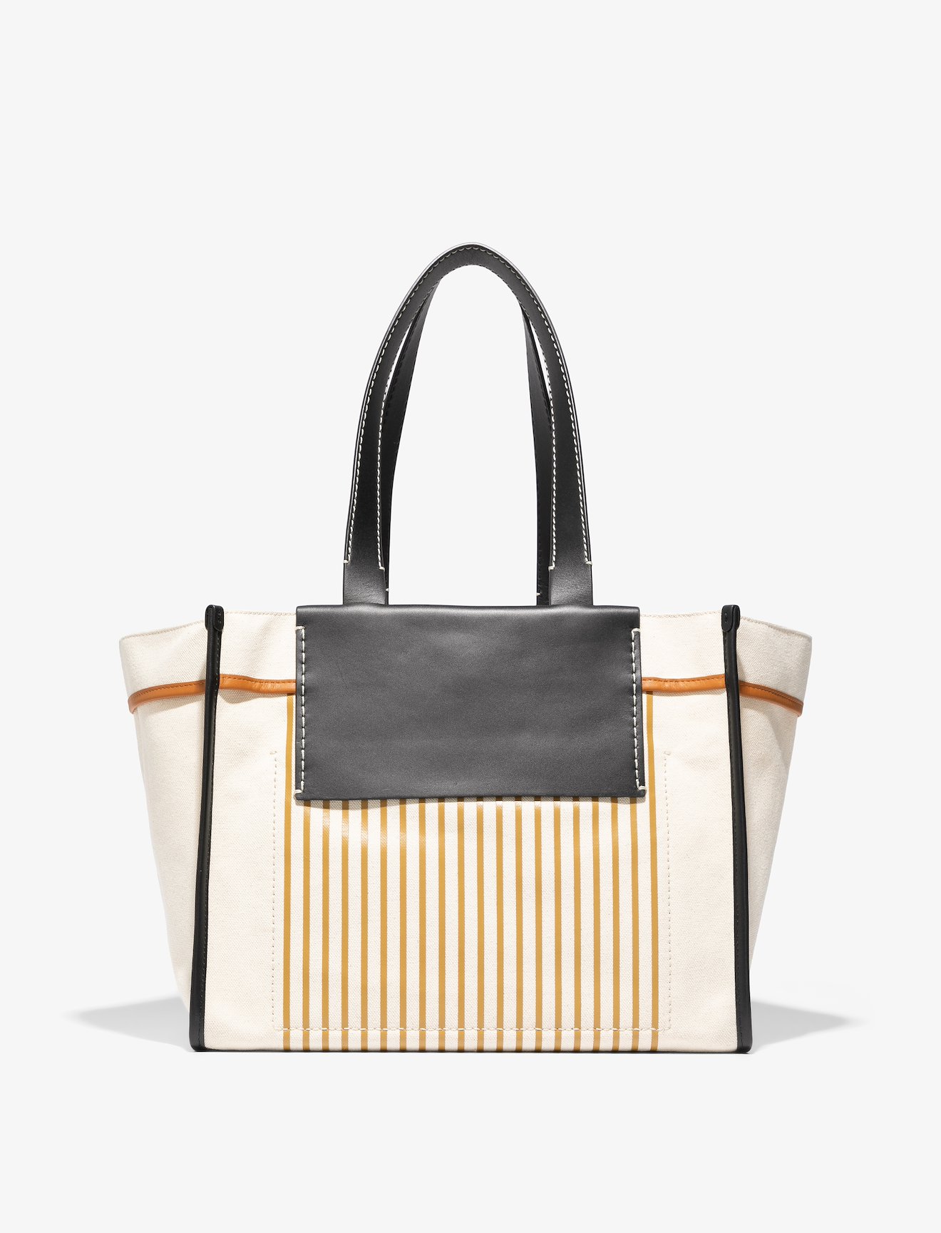 Large Morris Stripe Canvas Tote #3
