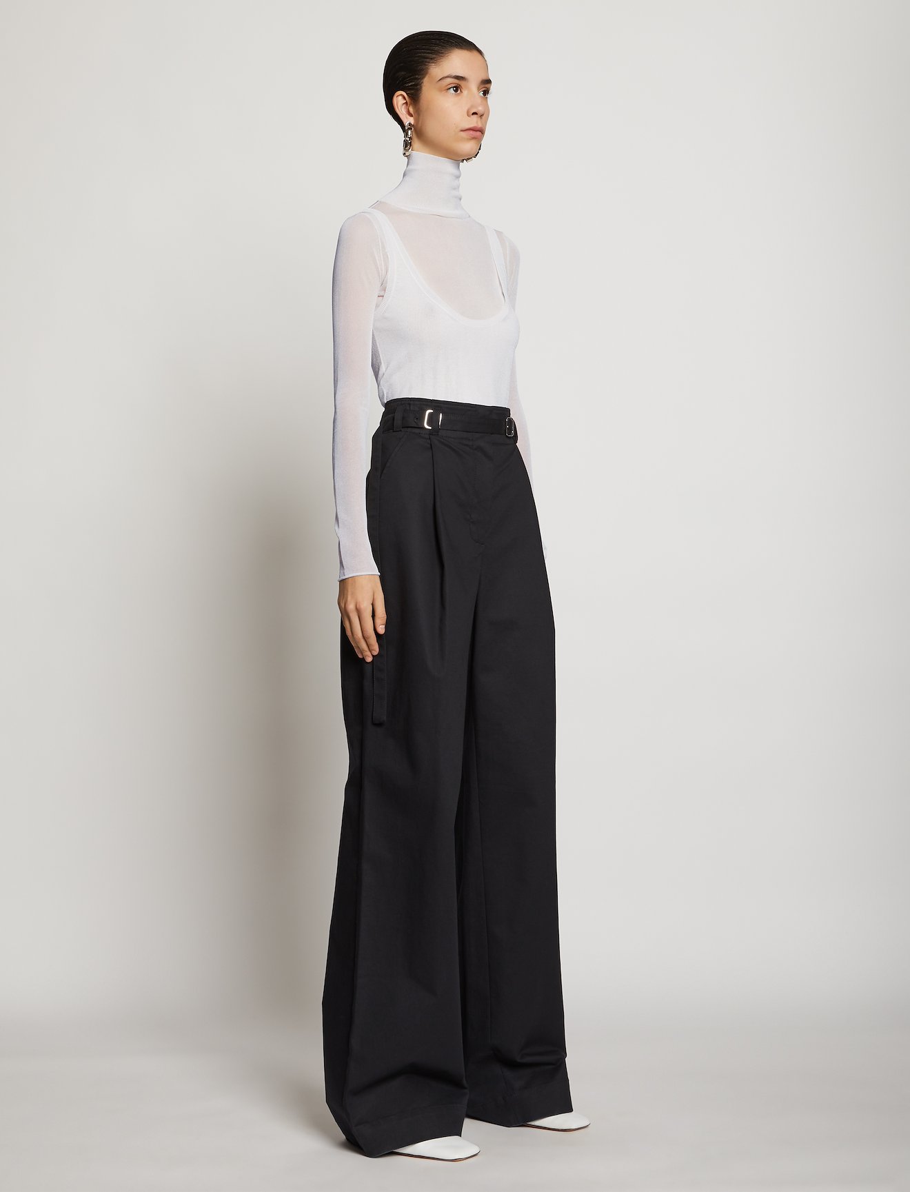Layered Gauge Knit Turtleneck #2