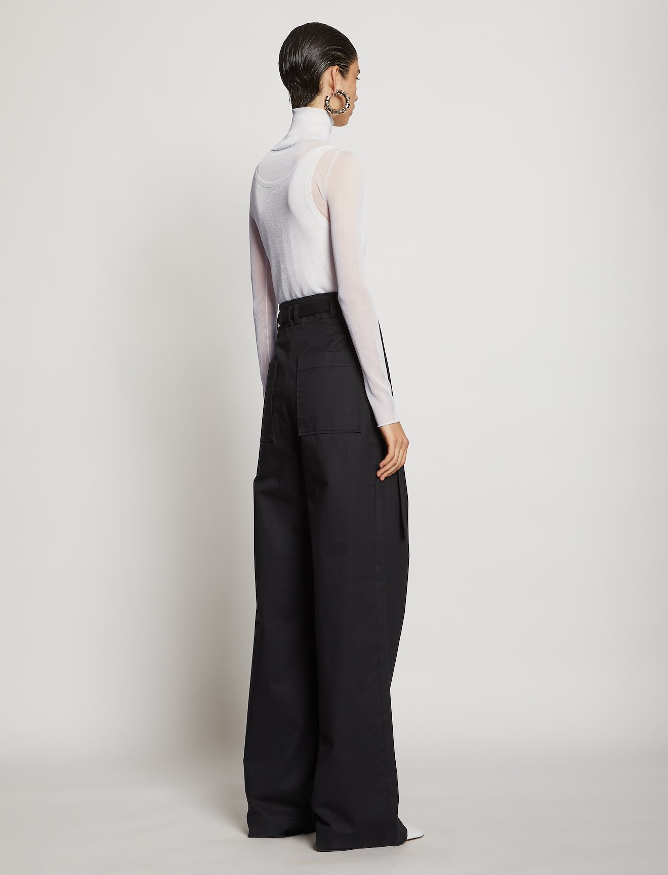 Layered Gauge Knit Turtleneck #3