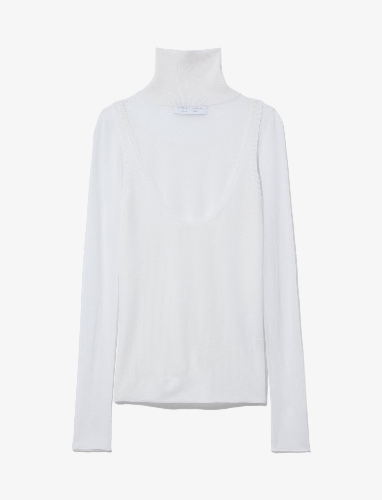 Layered Gauge Knit Turtleneck #5