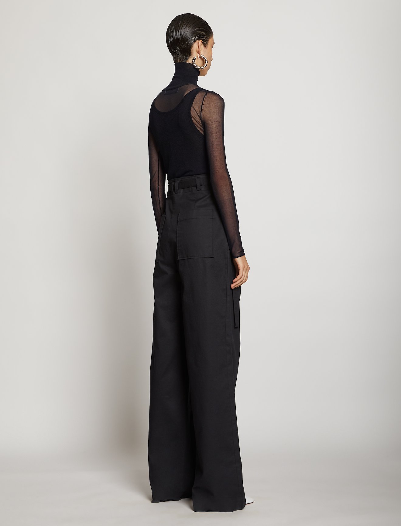 Layered Gauge Knit Turtleneck #3
