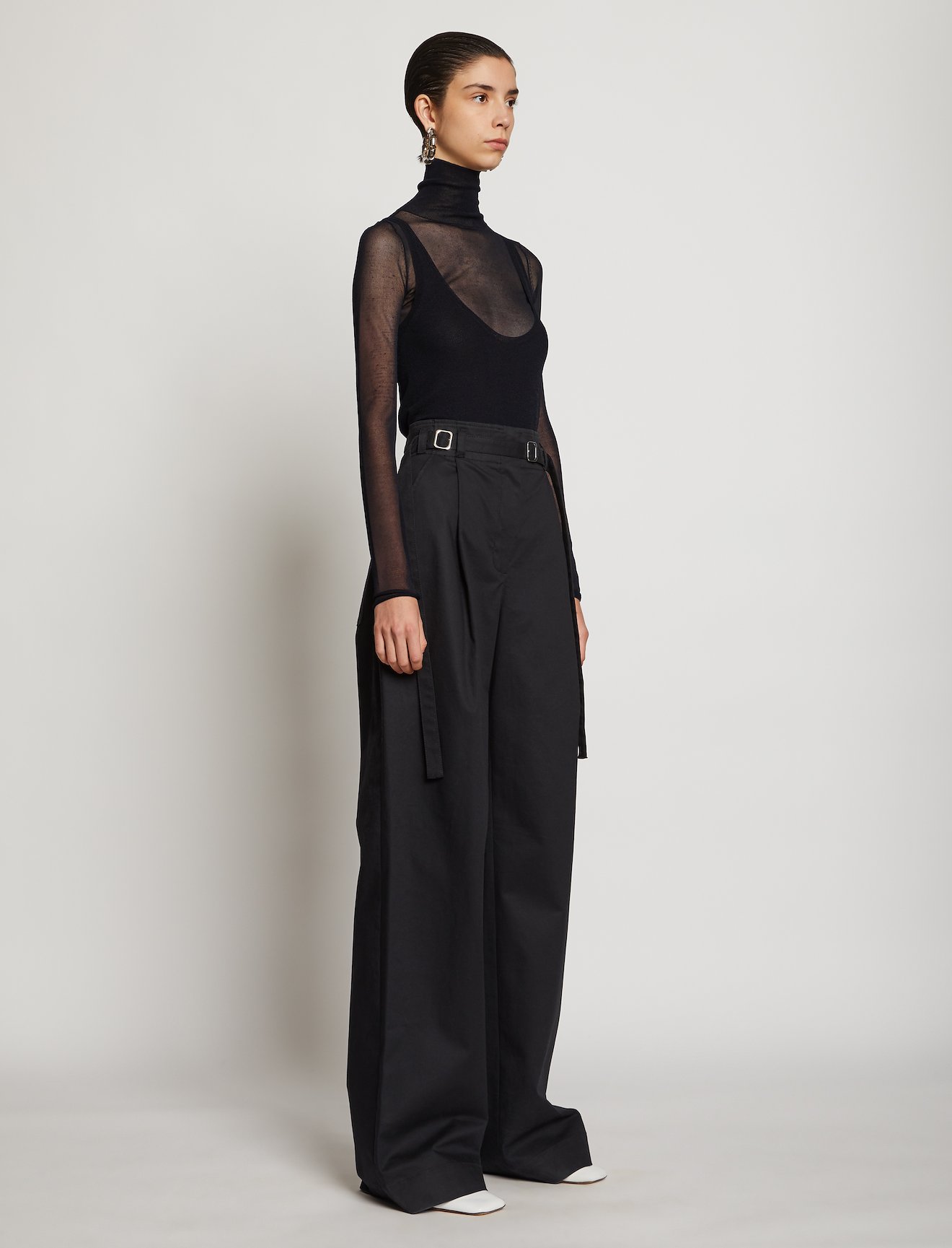 Layered Gauge Knit Turtleneck #2