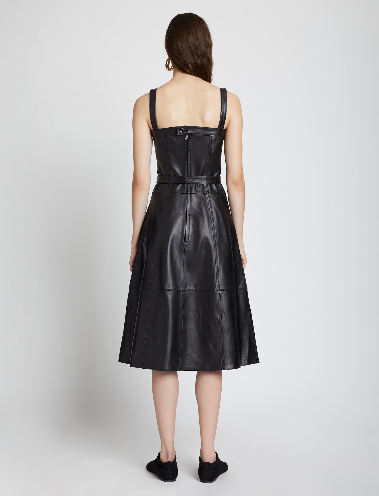 Leather Belted Dress #2