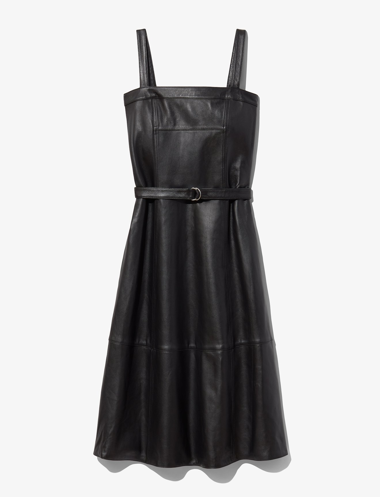 Leather Belted Dress #4