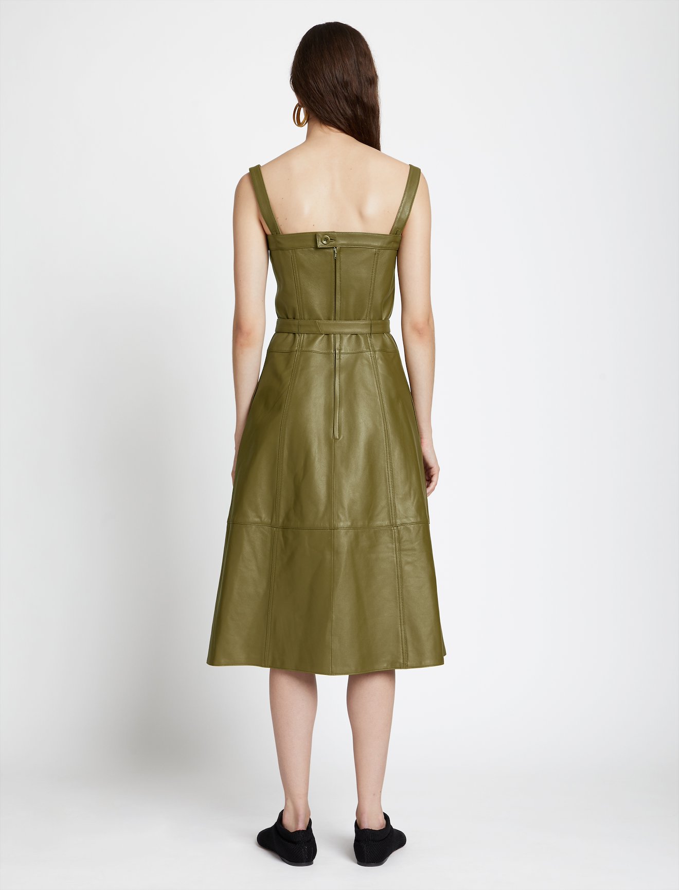 Leather Belted Dress #2