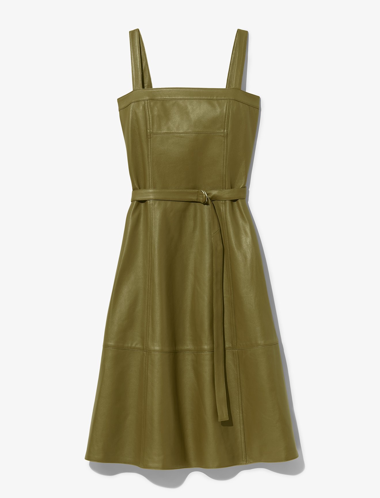 Leather Belted Dress #4