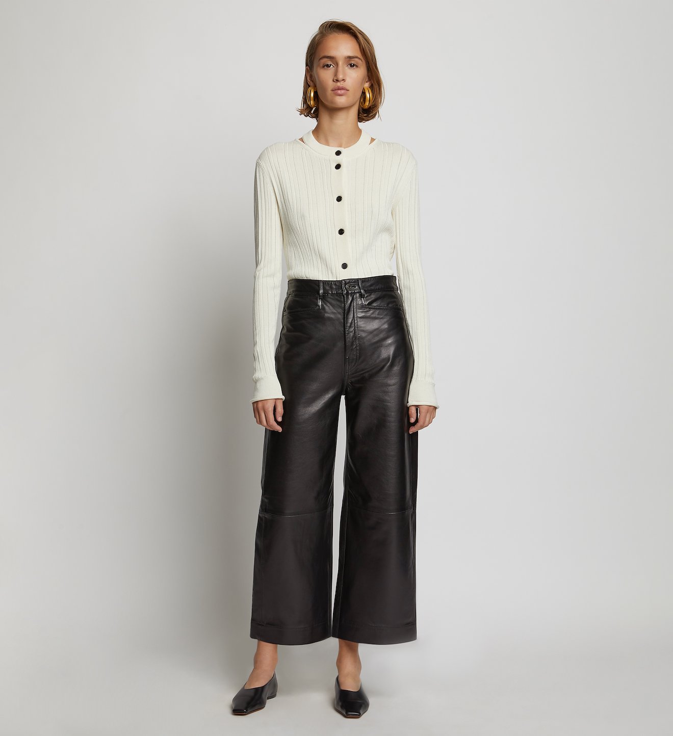 Leather Culottes