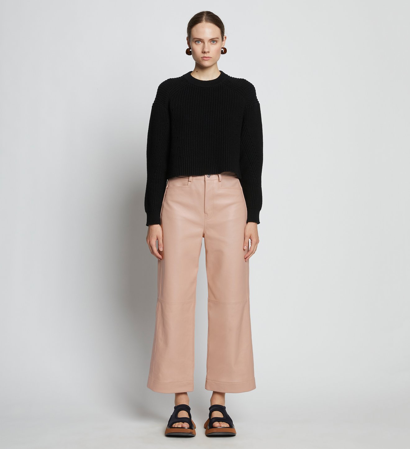 Leather Culottes