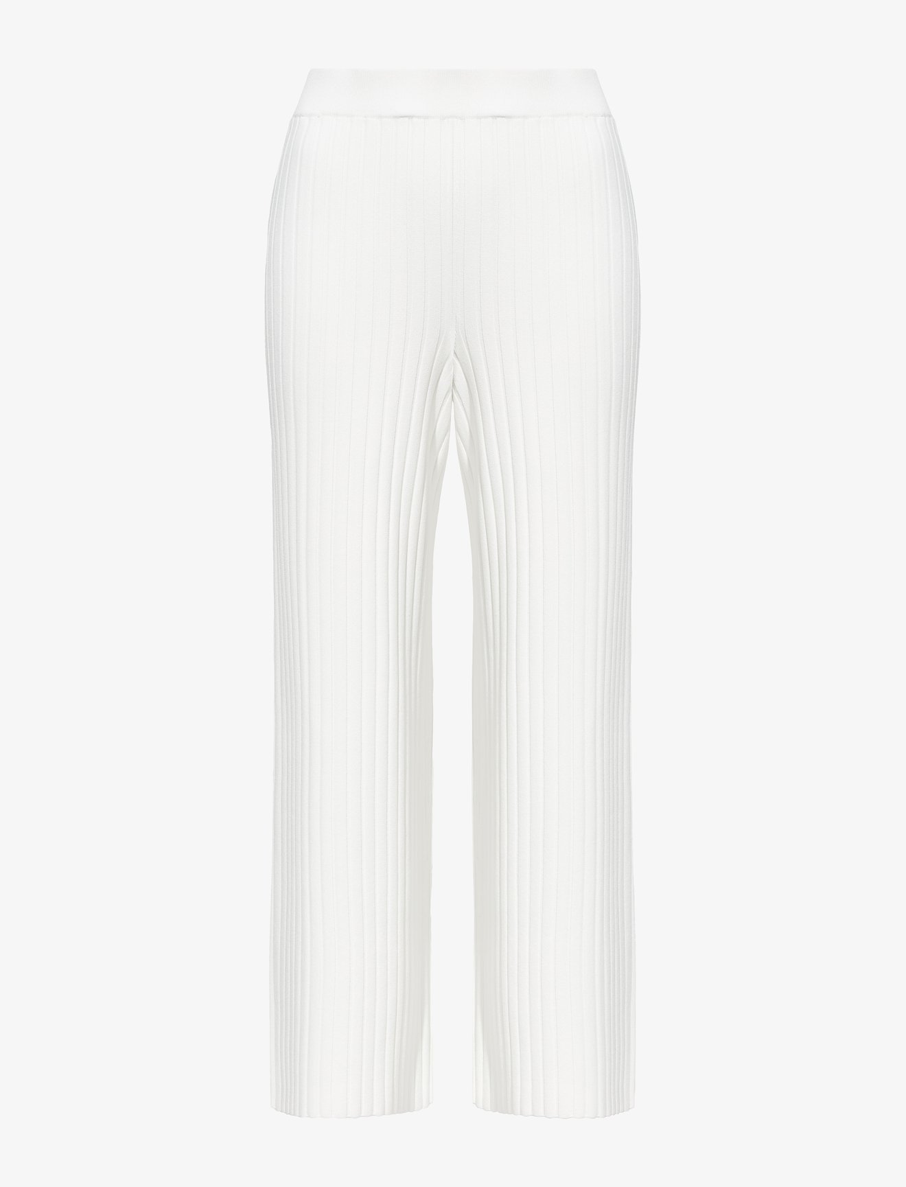 Lightweight Rib Knit Pants #4