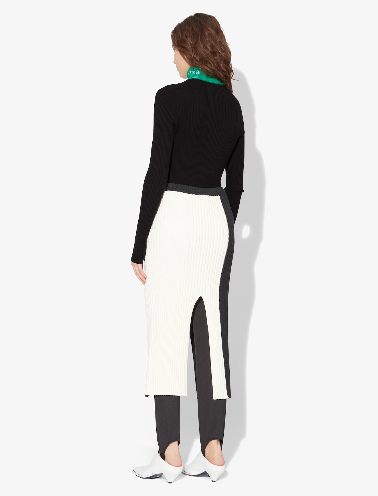 Logo Rib Knit Turtleneck #2
